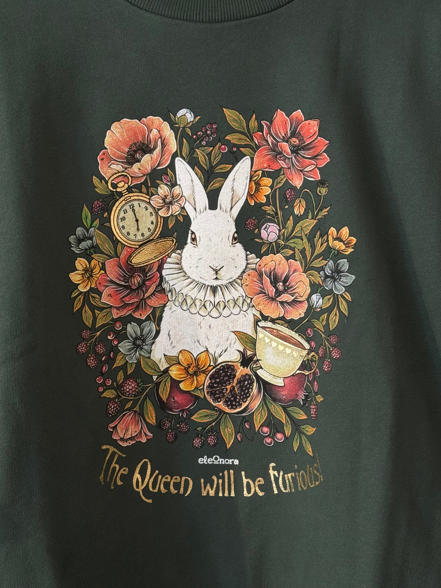 Sudadera Conejo Verde