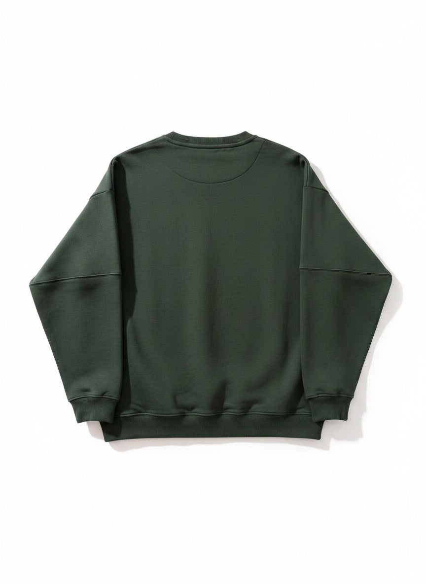 Sudadera Botas Verde Botella